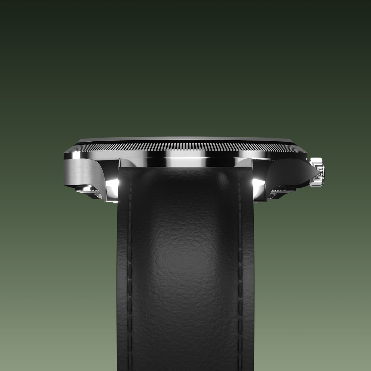 La Sunseeker | Cadran Vert - Boîtier Argent - 40mm