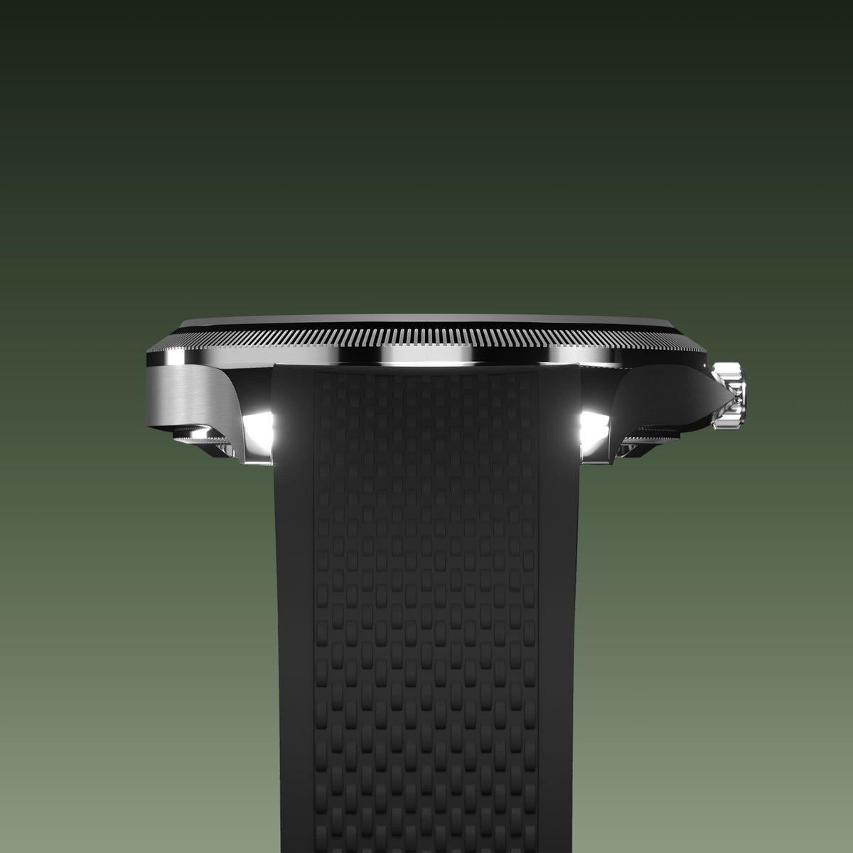 La Sunseeker | Cadran Vert - Boîtier Argent - 40mm