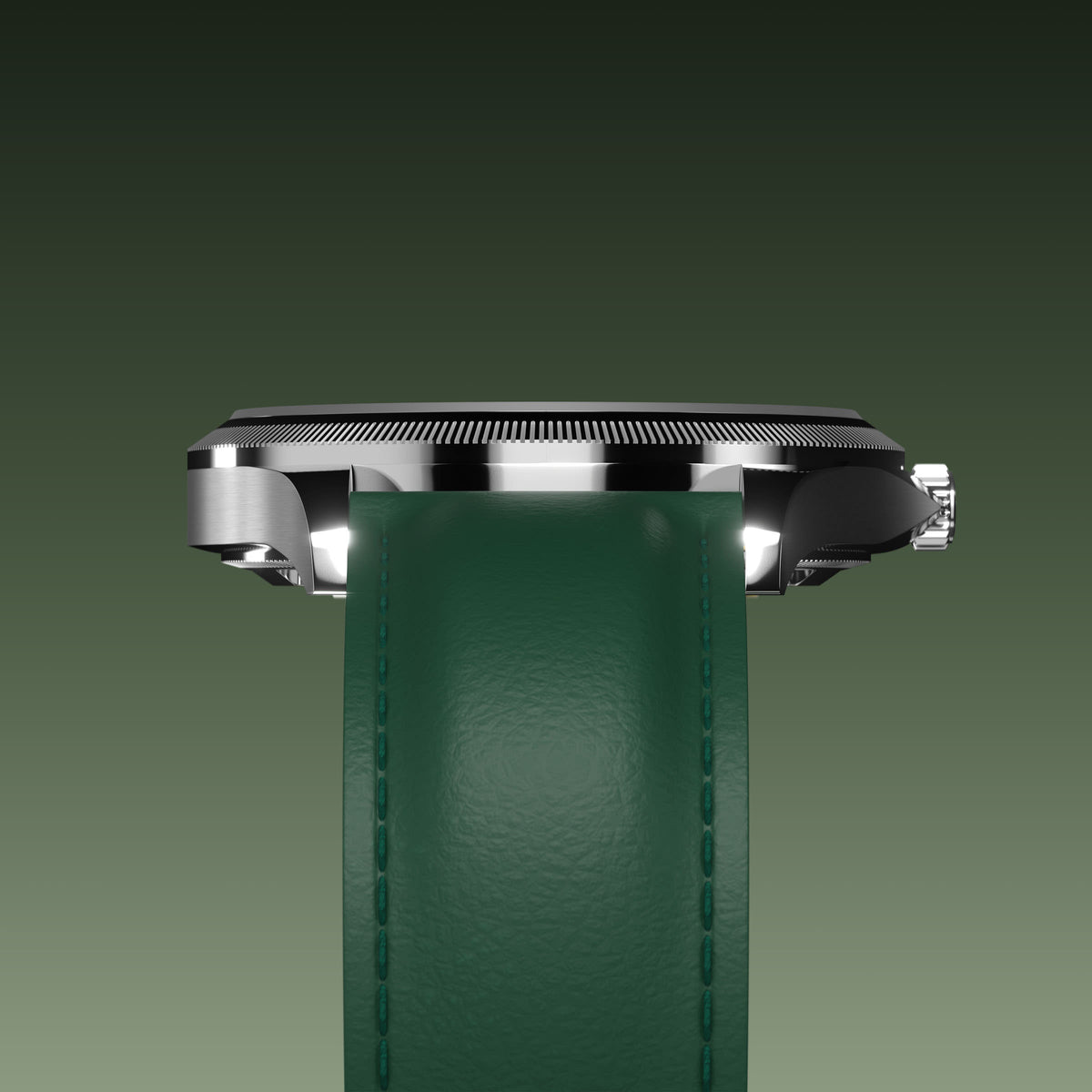 La Sunseeker | Cadran Vert - Boîtier Argent - 40mm