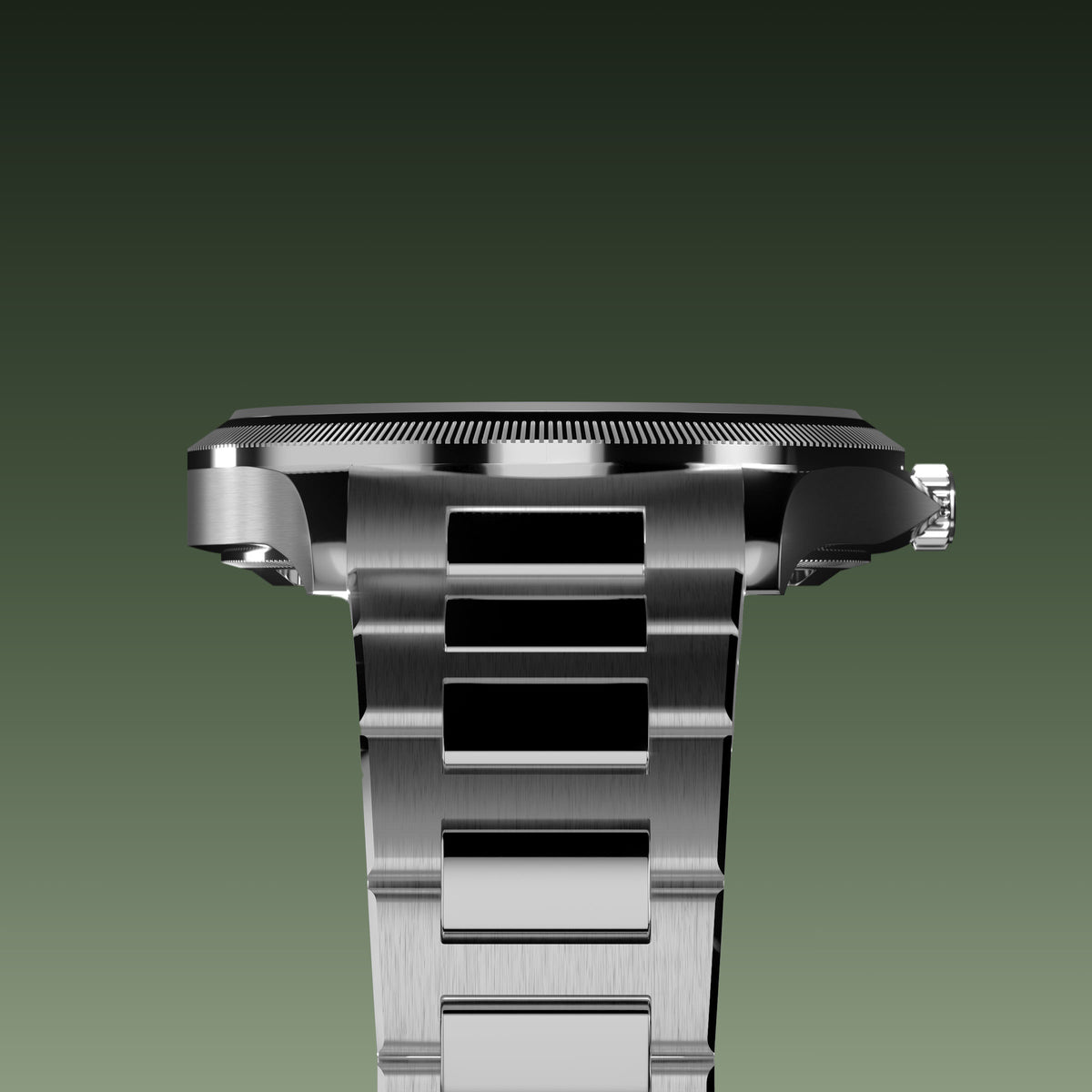 La Sunseeker | Cadran Vert - Boîtier Argent - 40mm