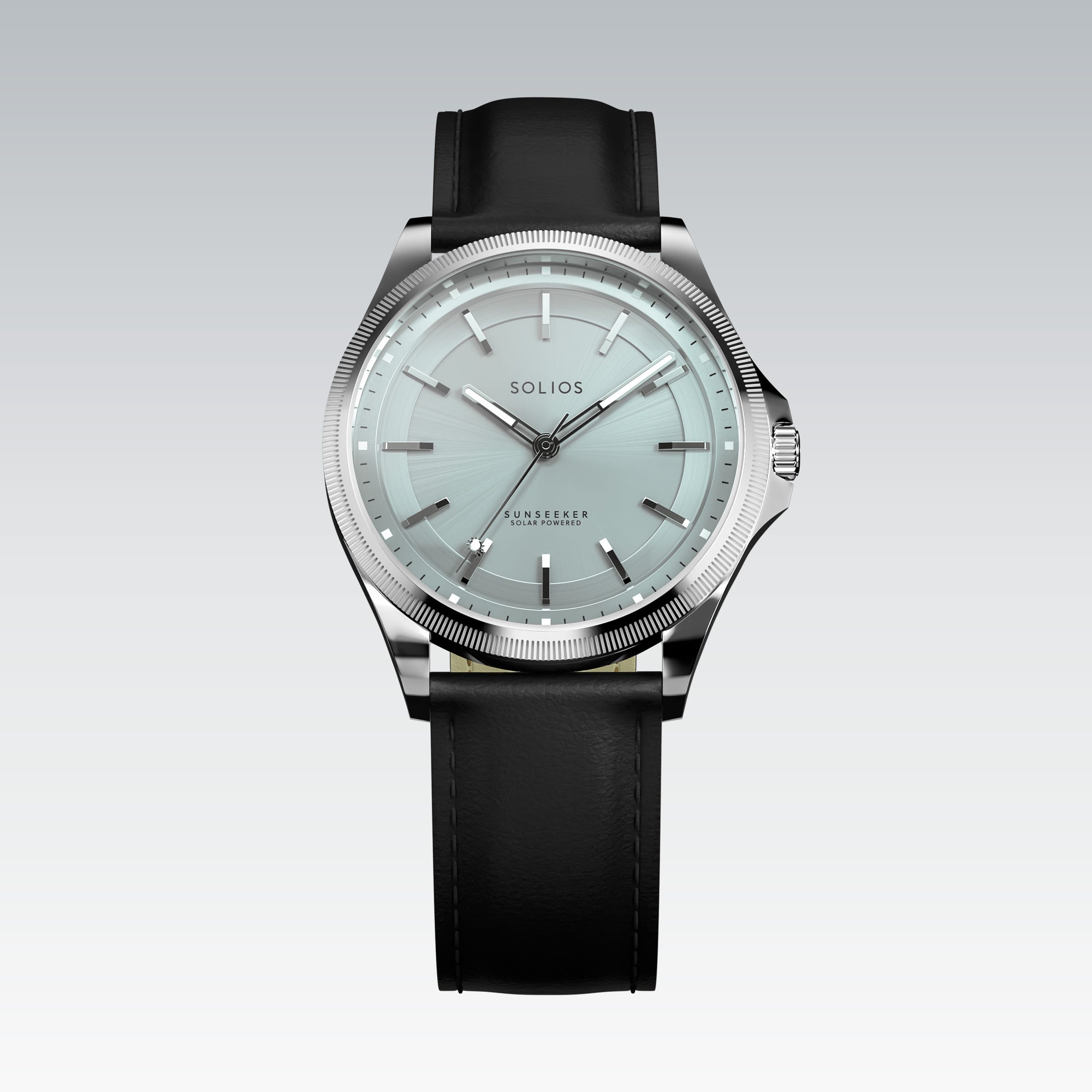 The Sunseeker | Silver Dial - Silver Case - 40mm
