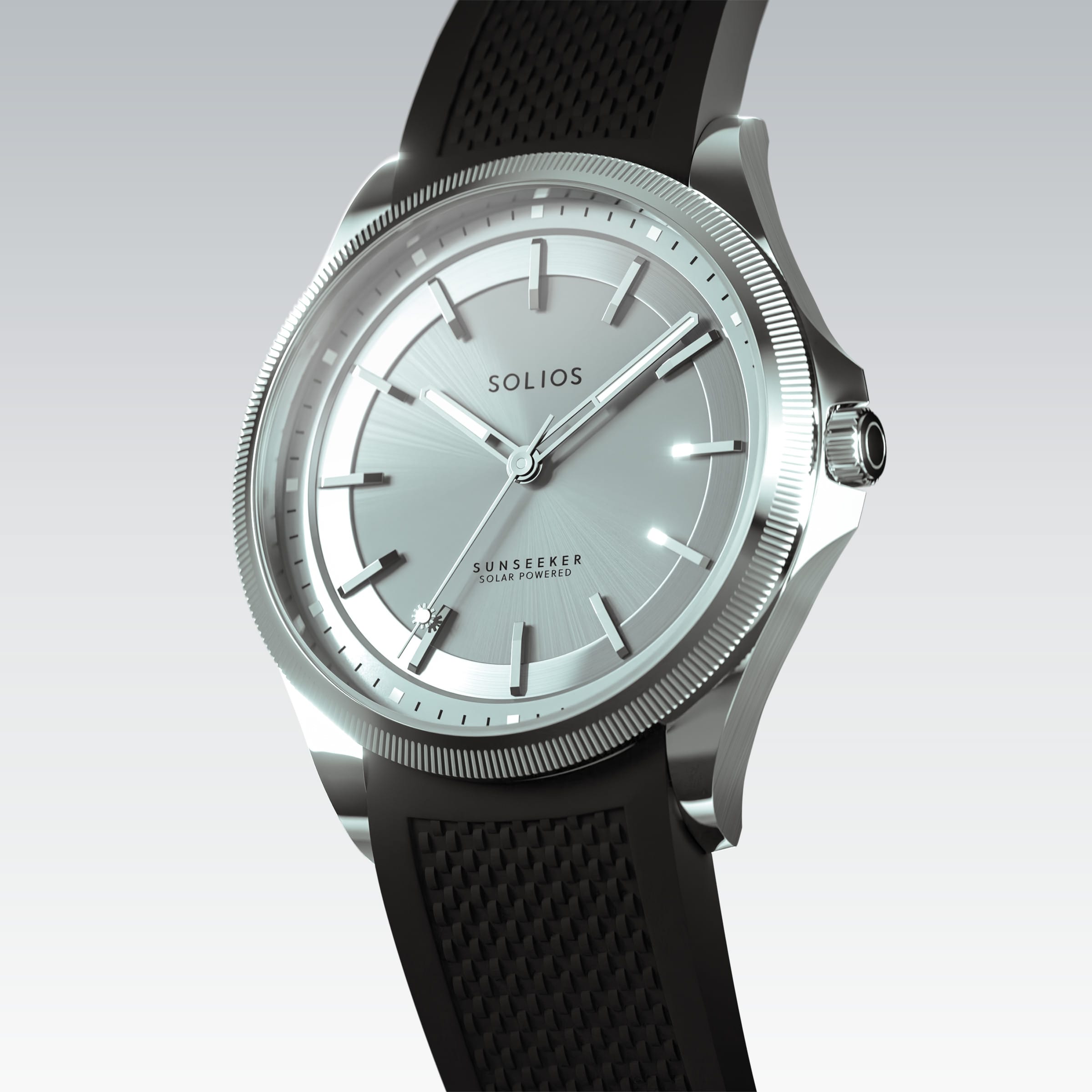 The Sunseeker | Silver Dial - Silver Case - 40mm