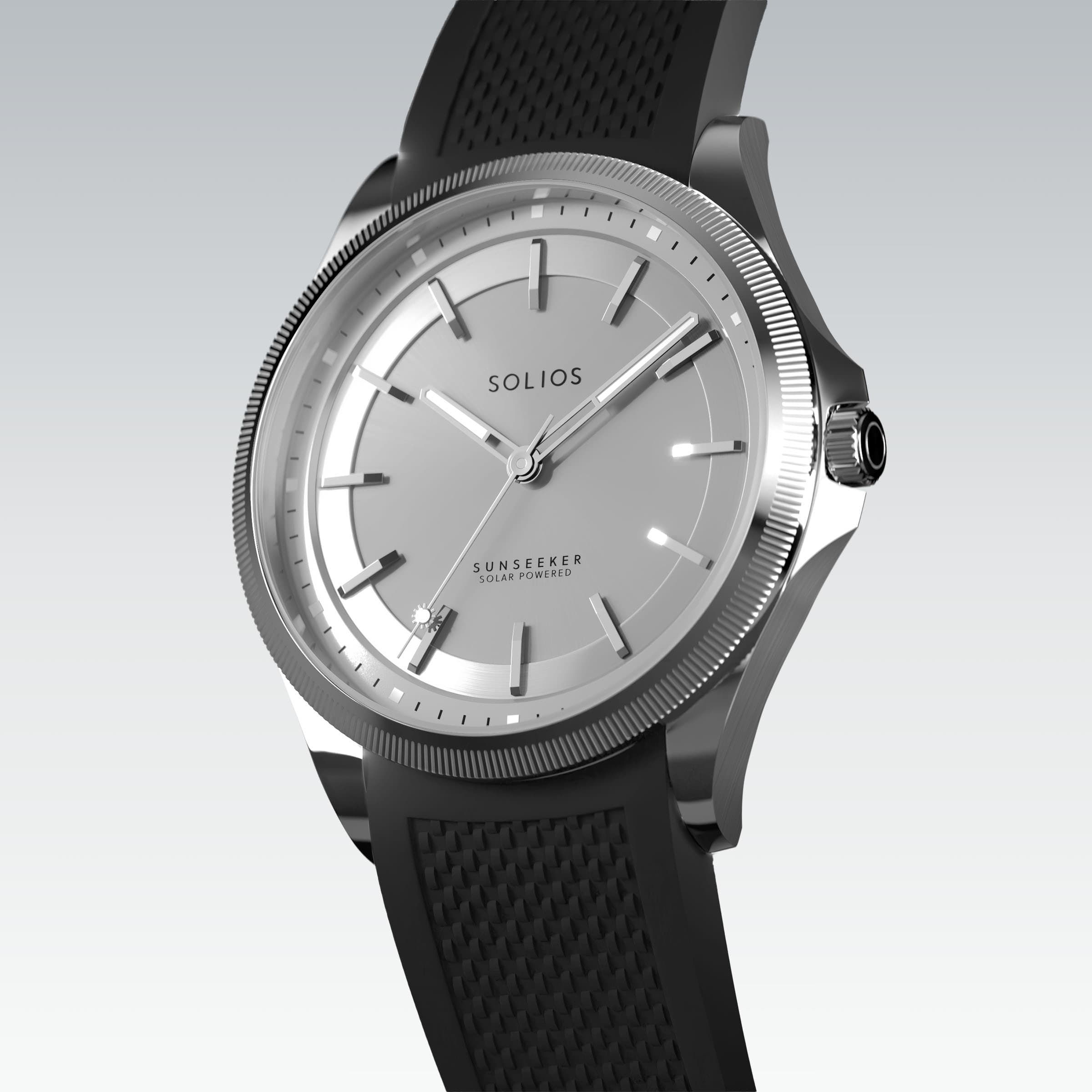 La Sunseeker | Cadran Argent - Boîtier Argent - 40mm