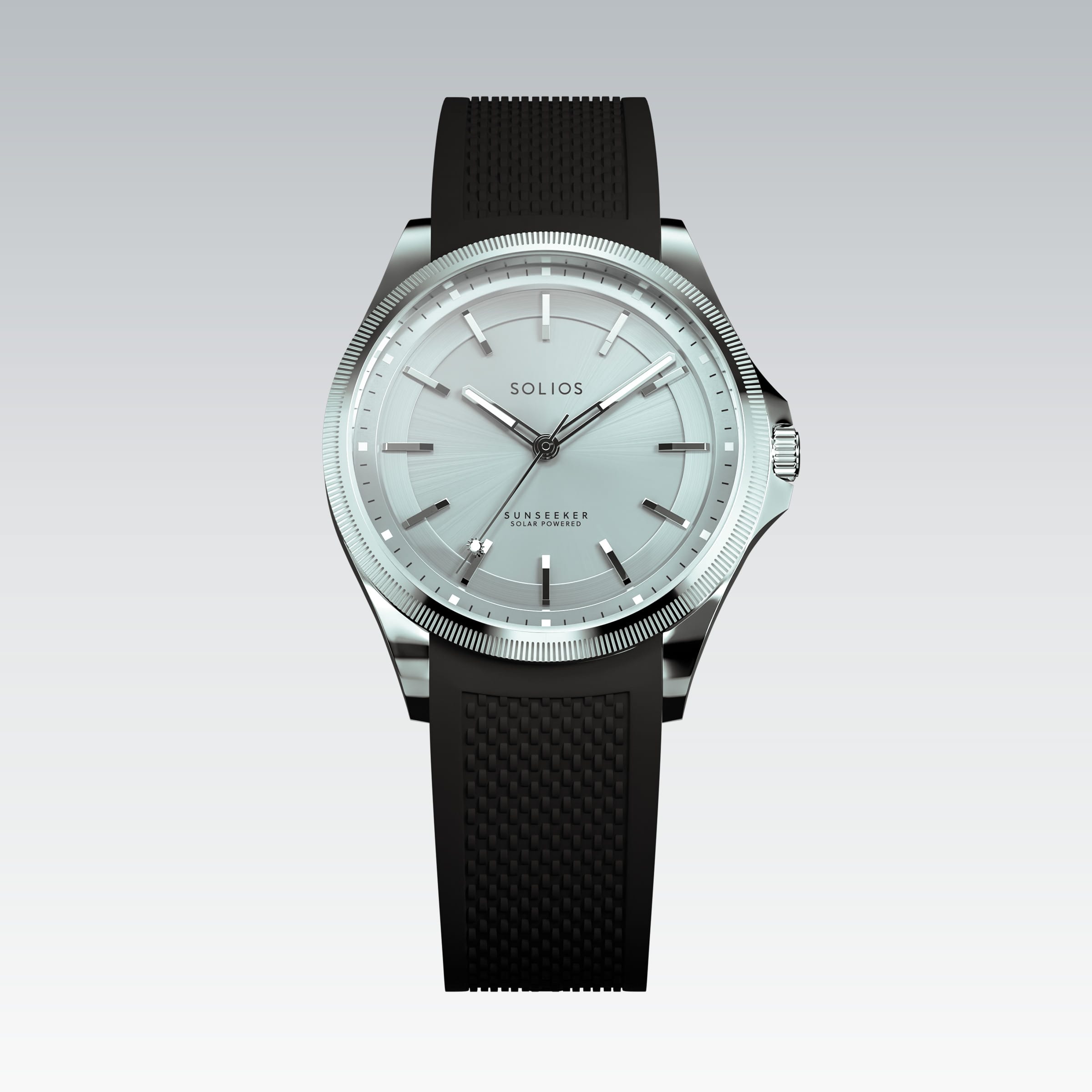 The Sunseeker | Silver Dial - Silver Case - 40mm