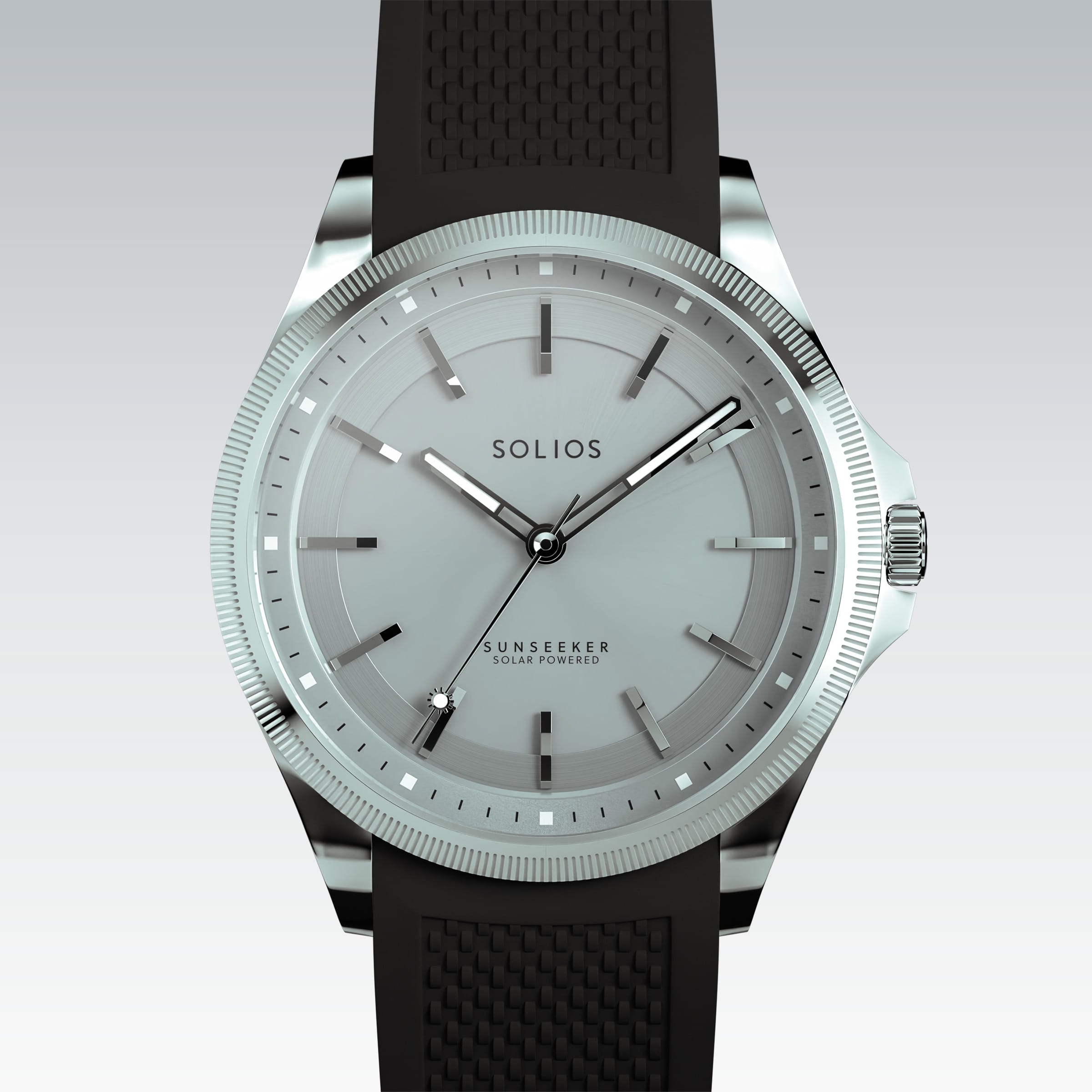 The Sunseeker | Silver Dial - Silver Case - 40mm