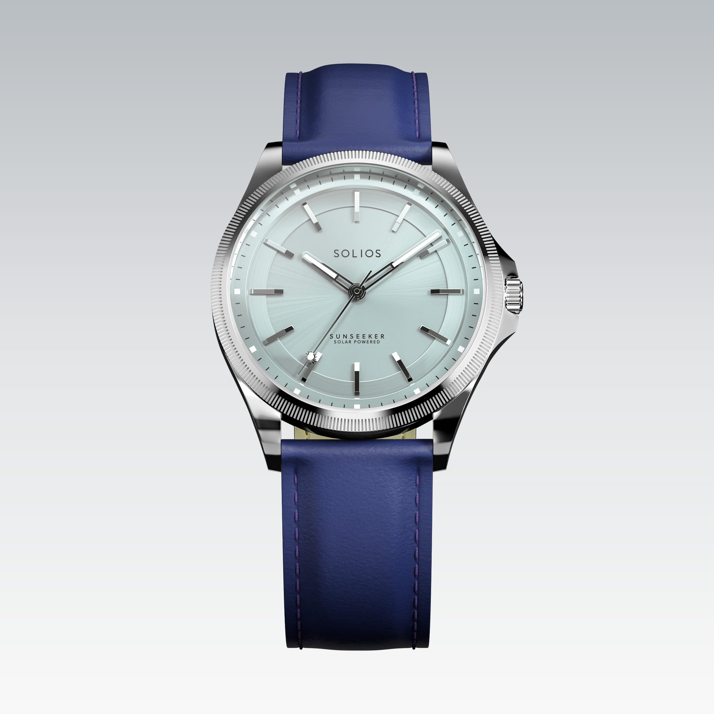 The Sunseeker | Silver Dial - Silver Case - 40mm
