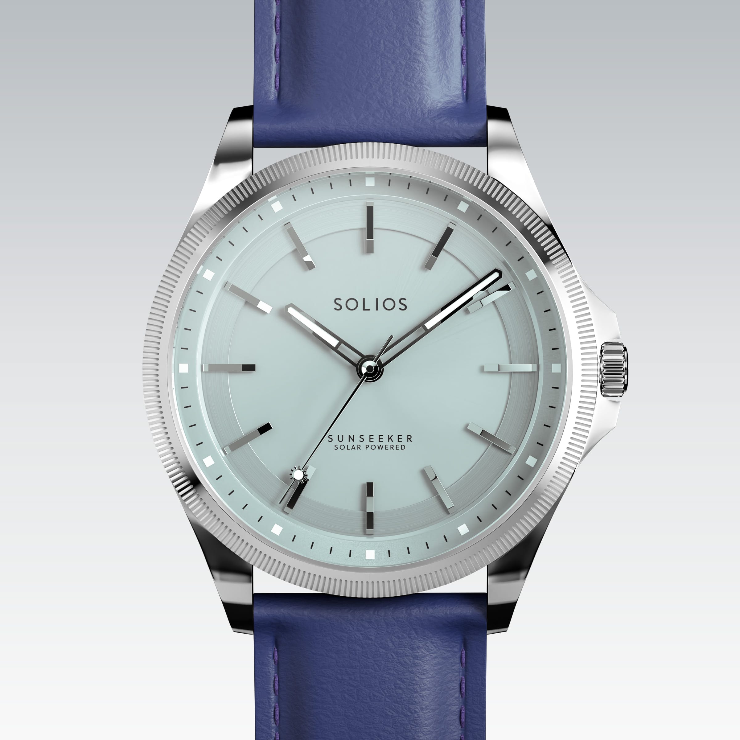 The Sunseeker | Silver Dial - Silver Case - 40mm