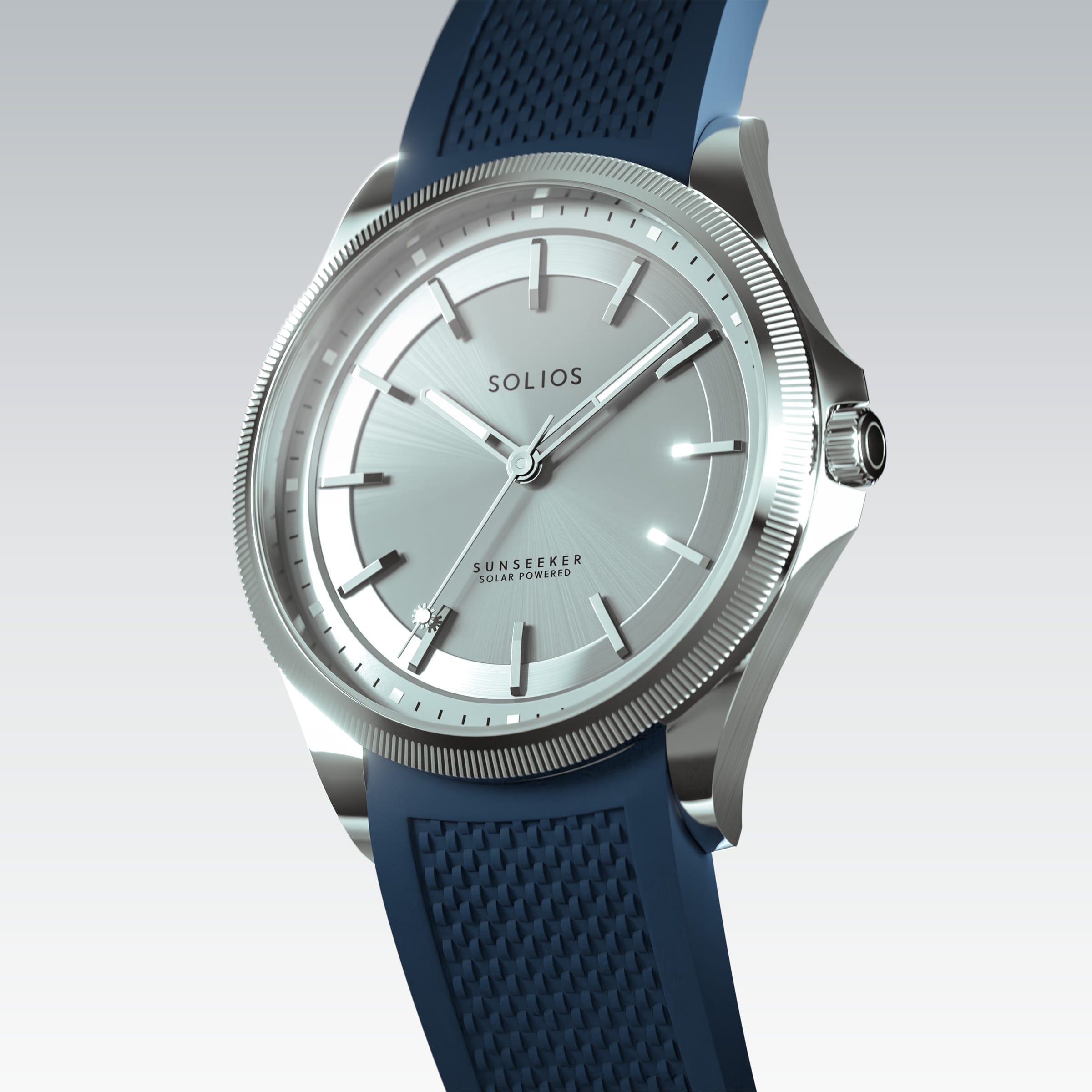 The Sunseeker | Silver Dial - Silver Case - 40mm