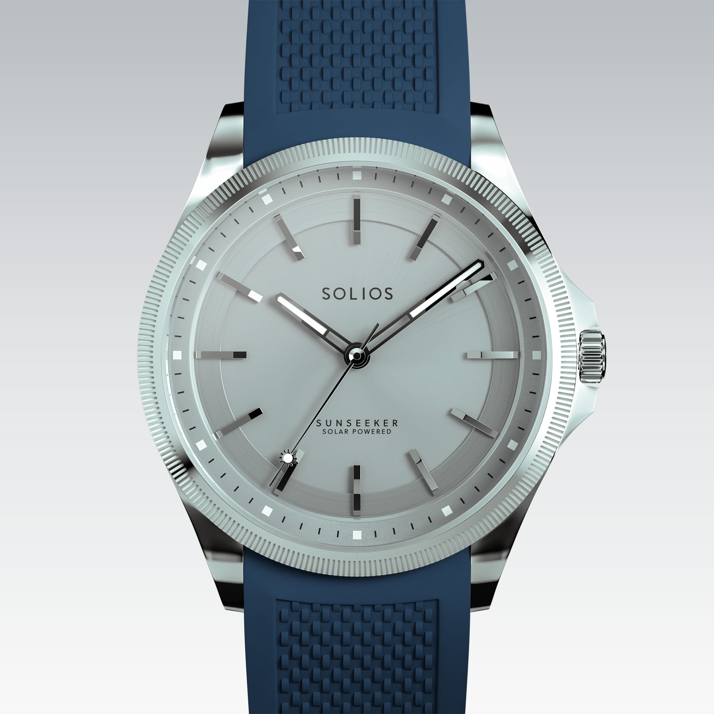 The Sunseeker | Silver Dial - Silver Case - 40mm