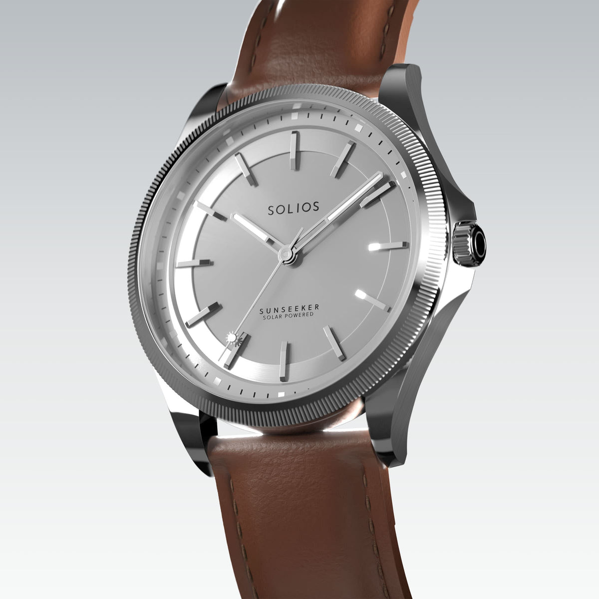 La Sunseeker | Cadran Argent - Boîtier Argent - 40mm