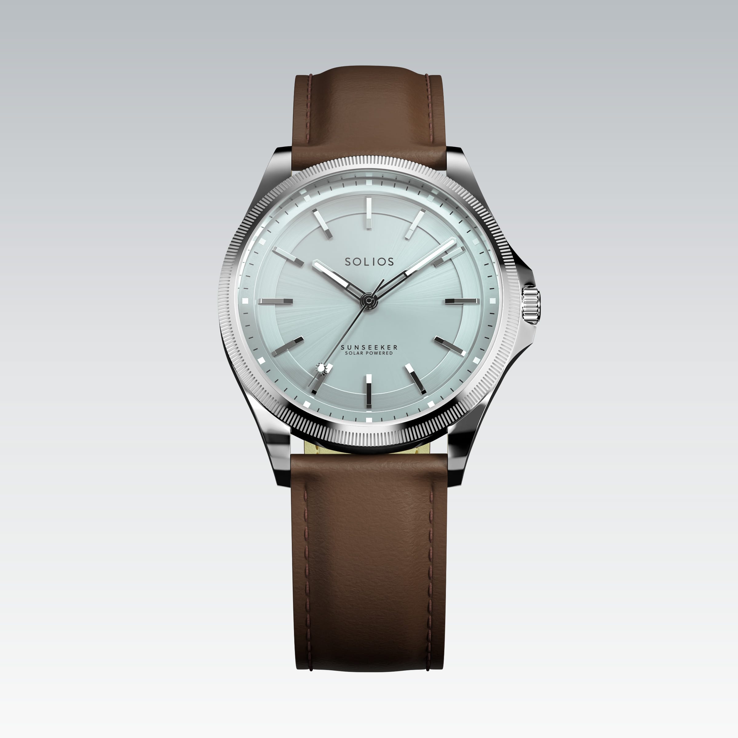 The Sunseeker | Silver Dial - Silver Case - 40mm