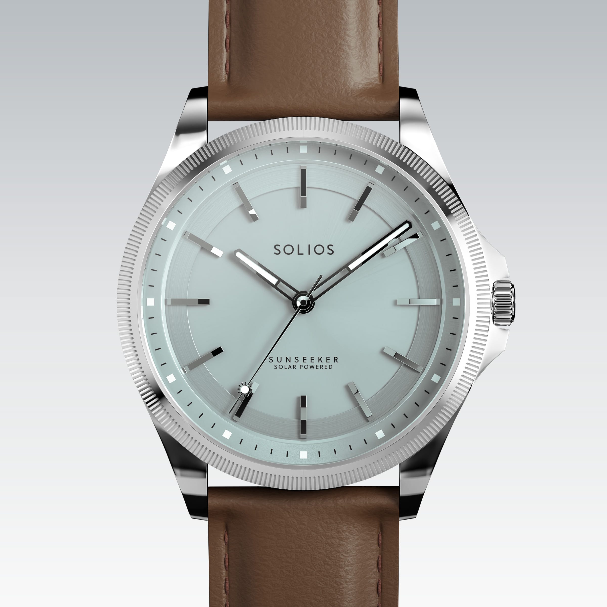 The Sunseeker | Silver Dial - Silver Case - 40mm