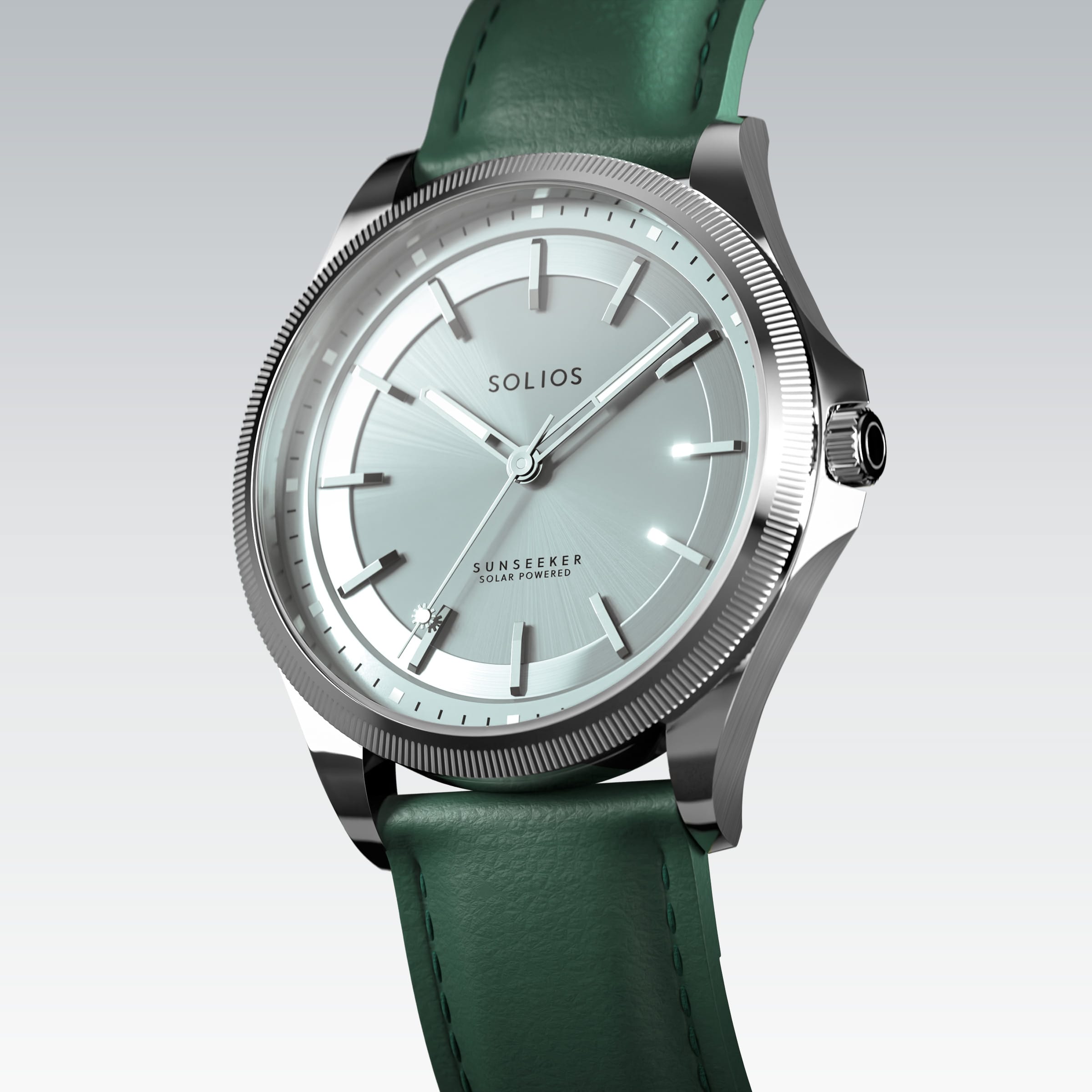 The Sunseeker | Silver Dial - Silver Case - 40mm
