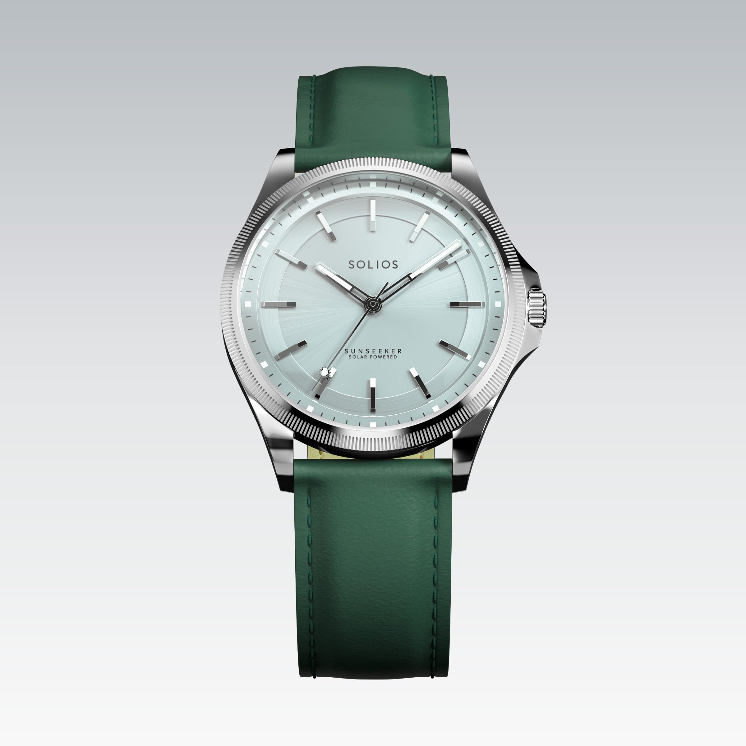 The Sunseeker | Silver Dial - Silver Case - 40mm