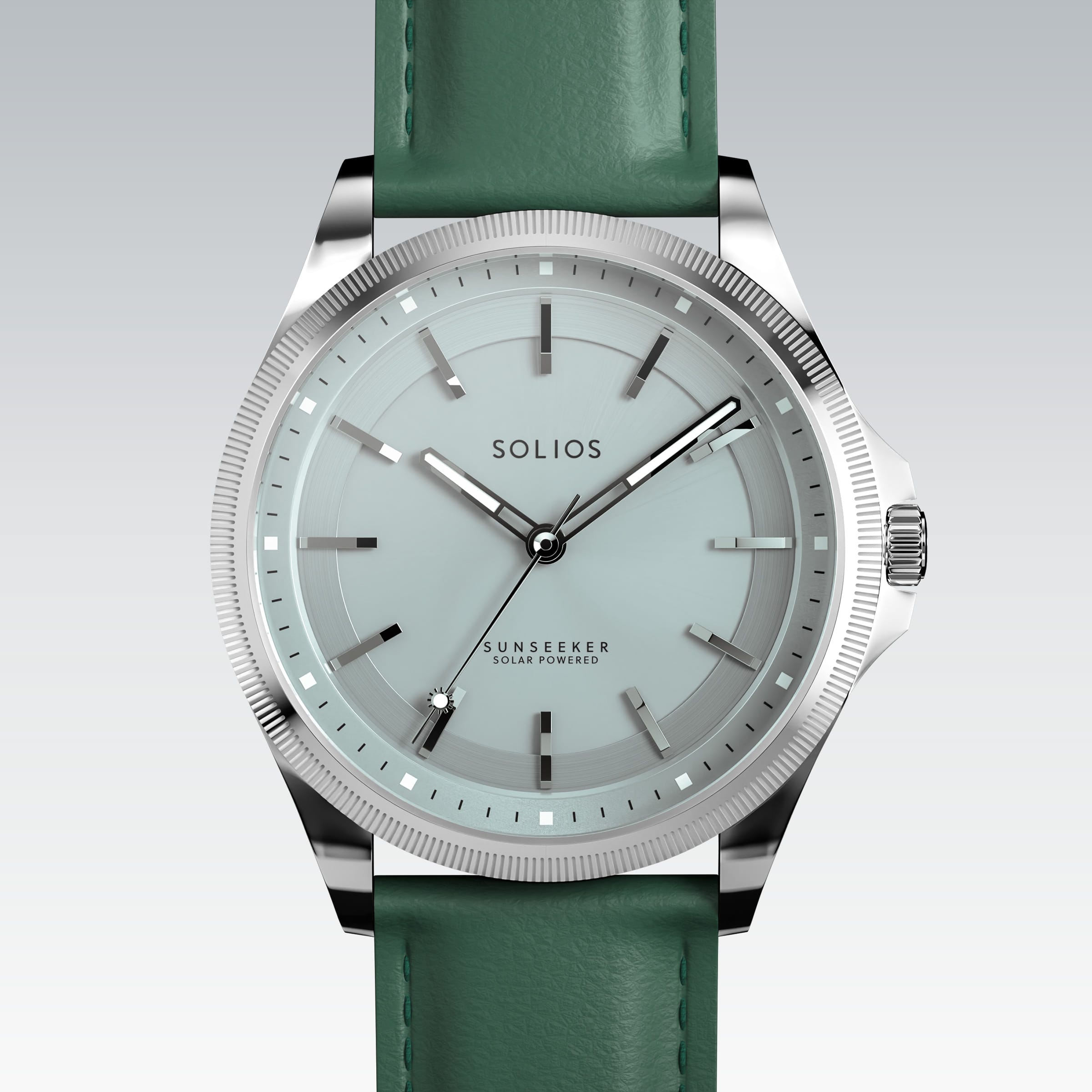 The Sunseeker | Silver Dial - Silver Case - 40mm