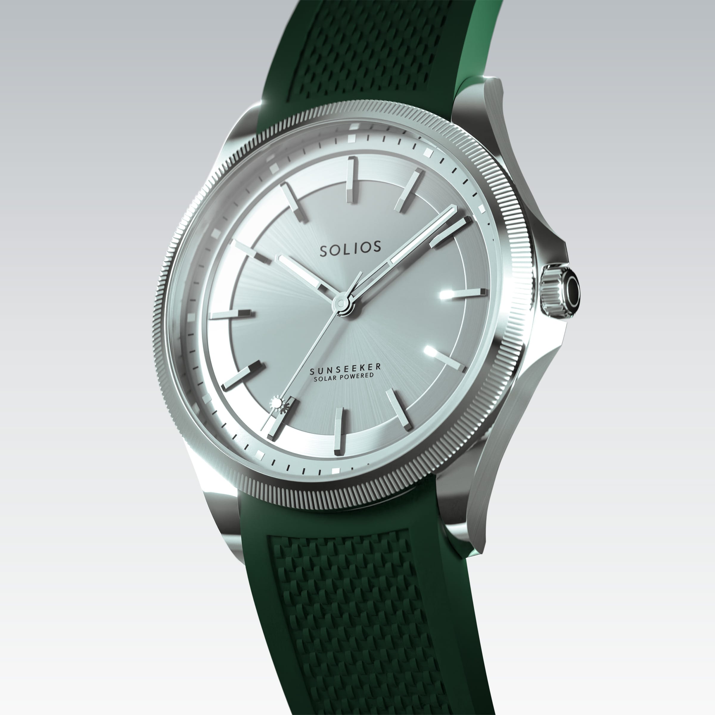The Sunseeker | Silver Dial - Silver Case - 40mm