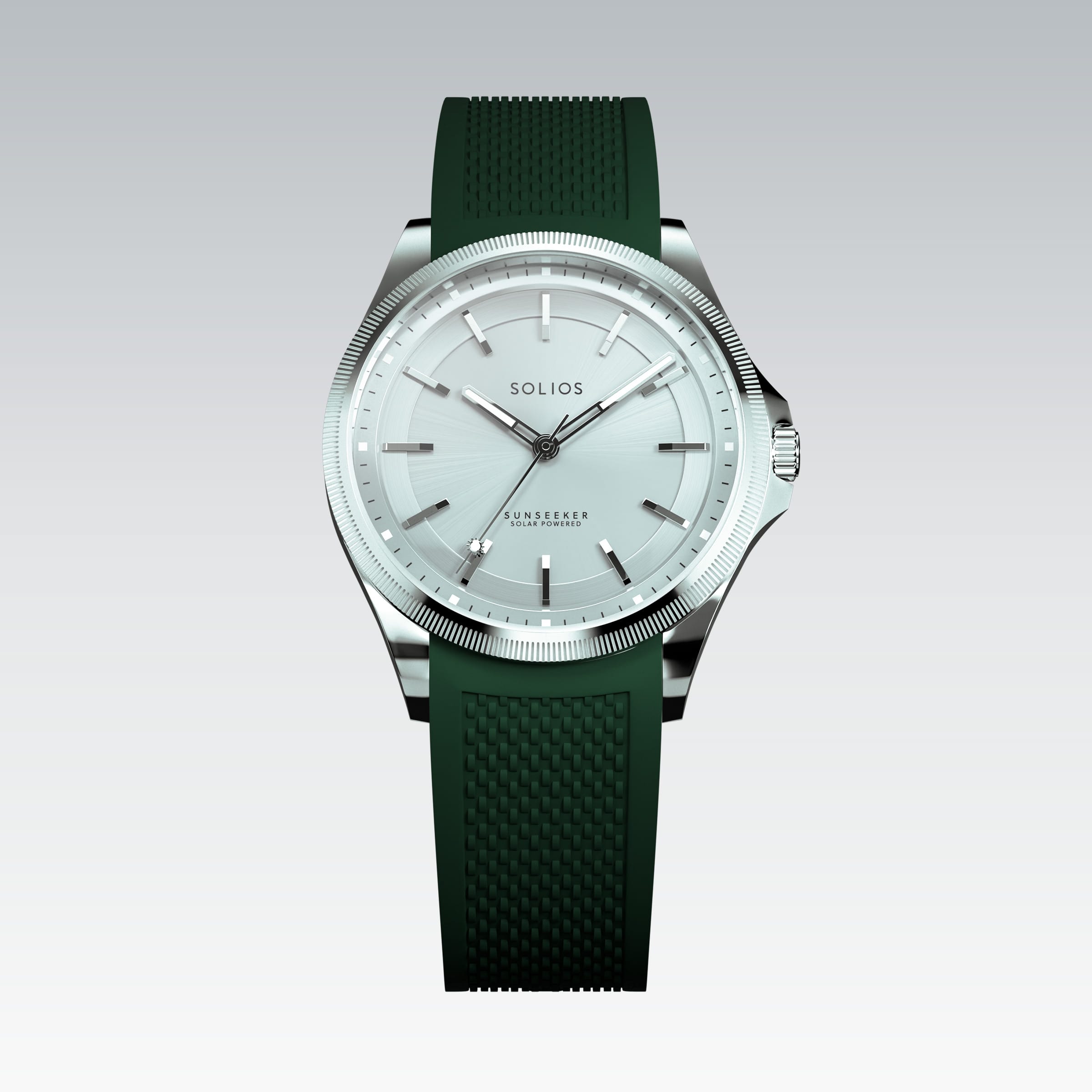 The Sunseeker | Silver Dial - Silver Case - 40mm