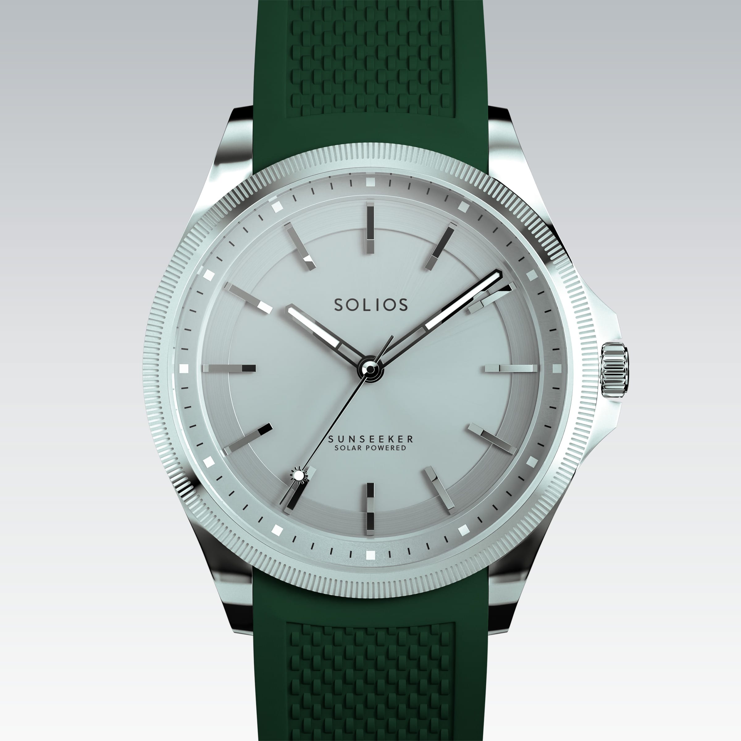 The Sunseeker | Silver Dial - Silver Case - 40mm