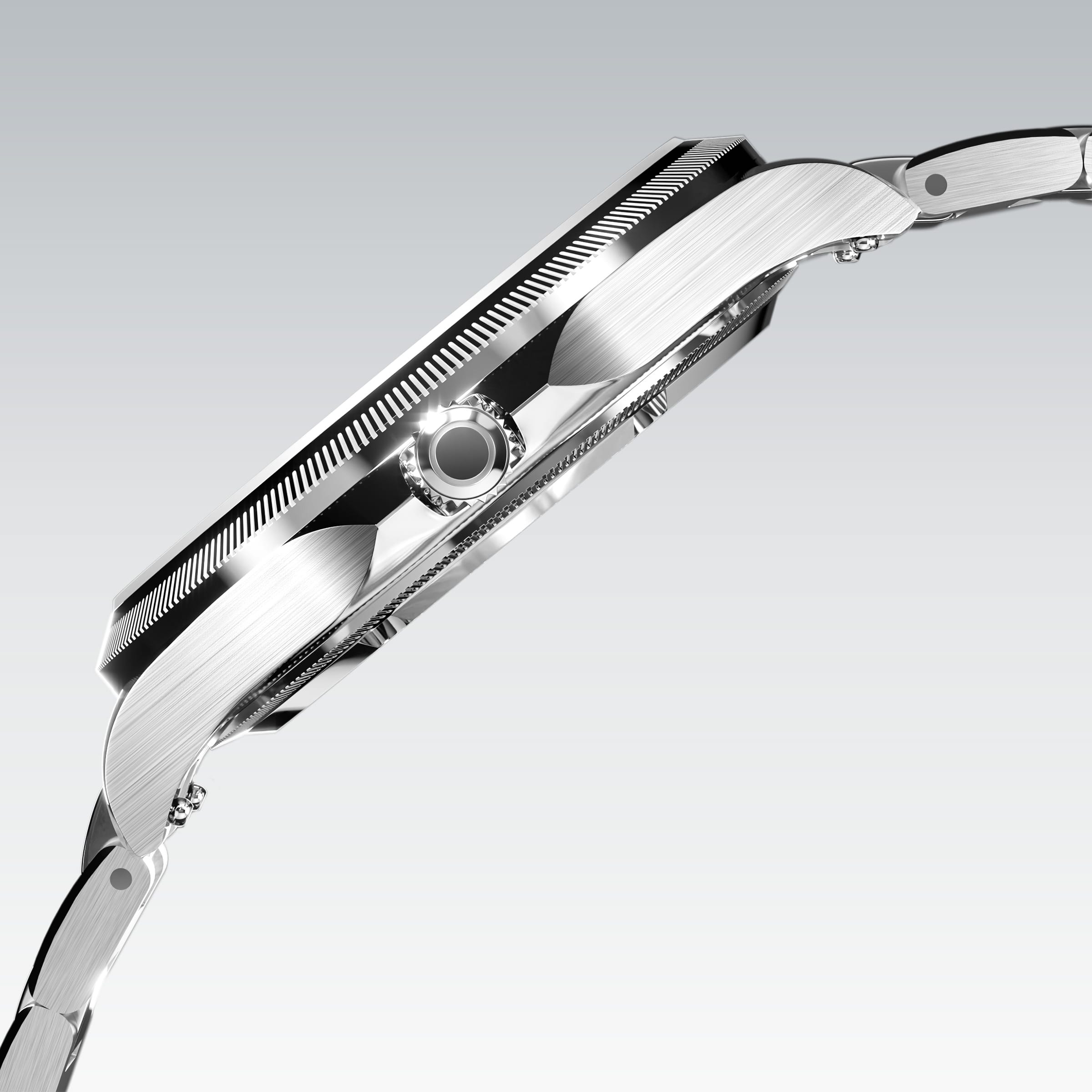 The Sunseeker | Silver Dial - Silver Case - 40mm