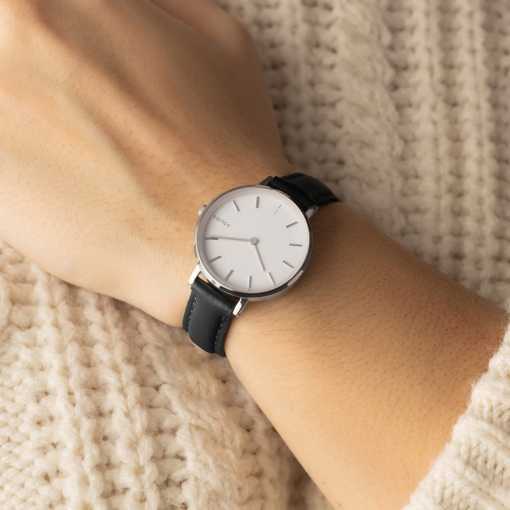 The Solar Mini Bundle | White Dial - Silver Case