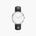 40mm / Eco Vegan Leather / Black