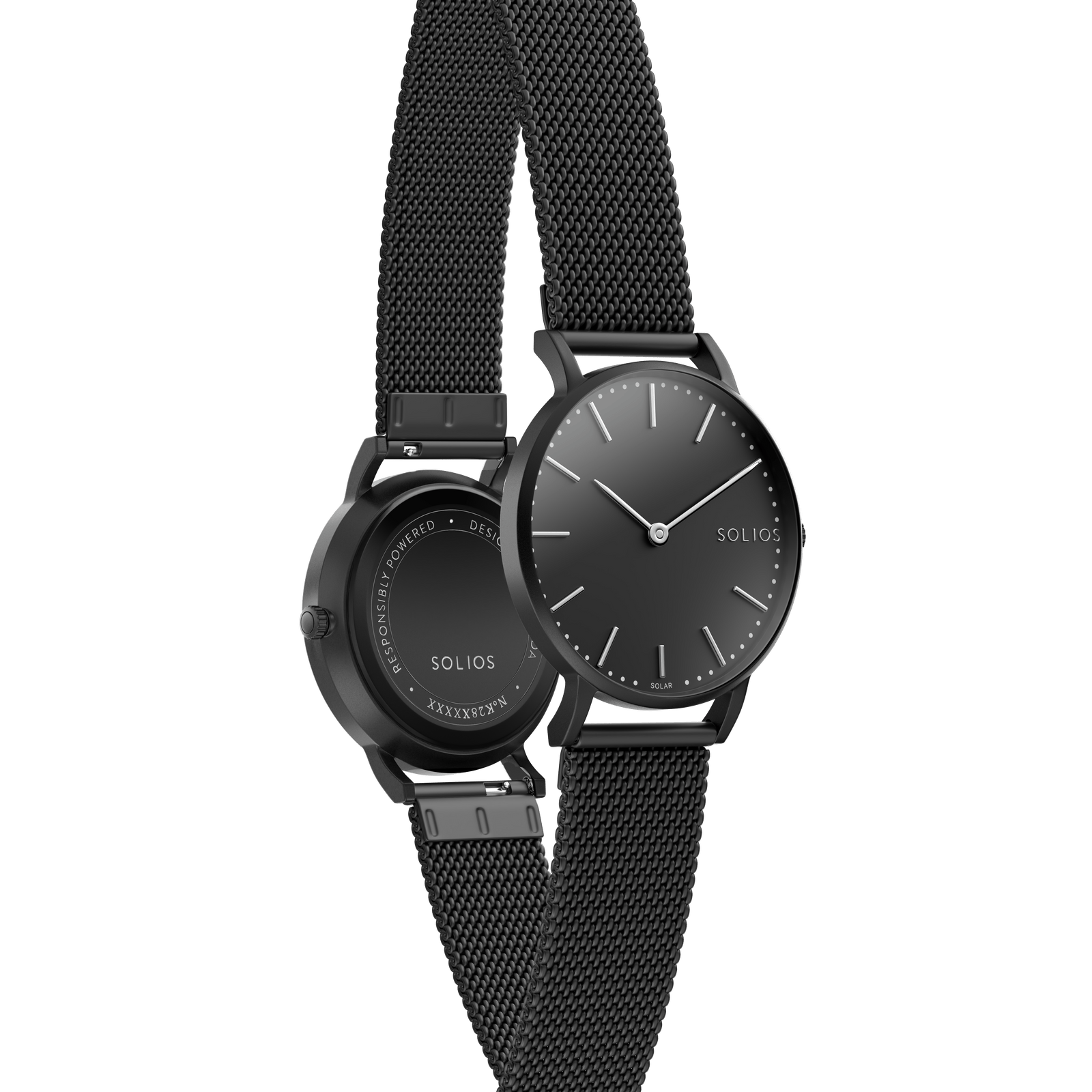 The Solar Classic | Black Dial - Black Case