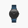40mm / Mesh Metal / Blue