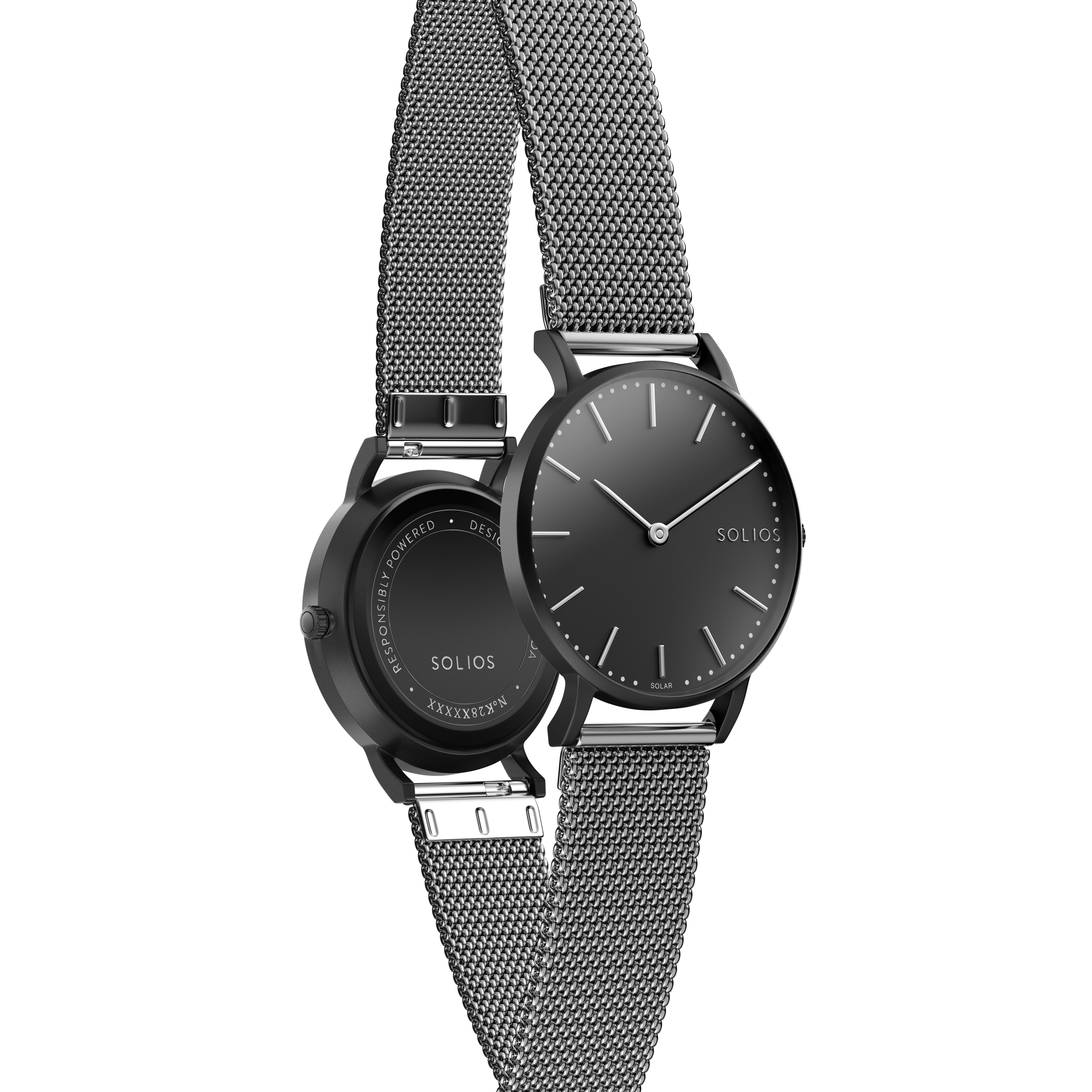 The Solar Classic | Black Dial - Black Case