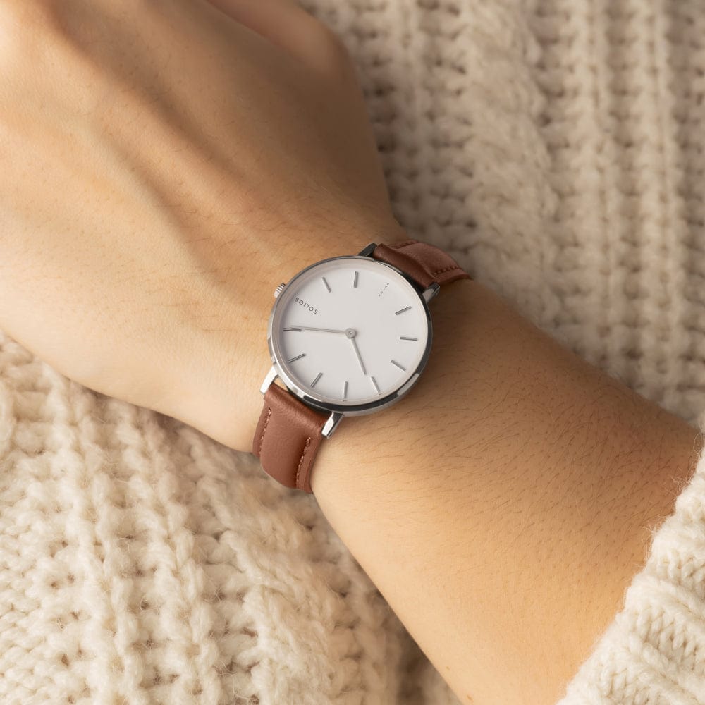 The Solar Mini Bundle | White Dial - Silver Case