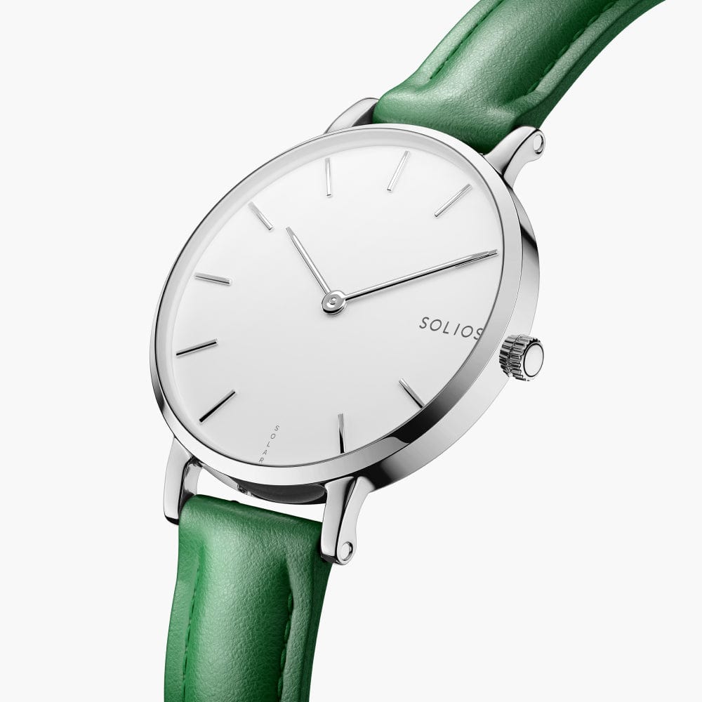 The Solar Mini Bundle | White Dial - Silver Case